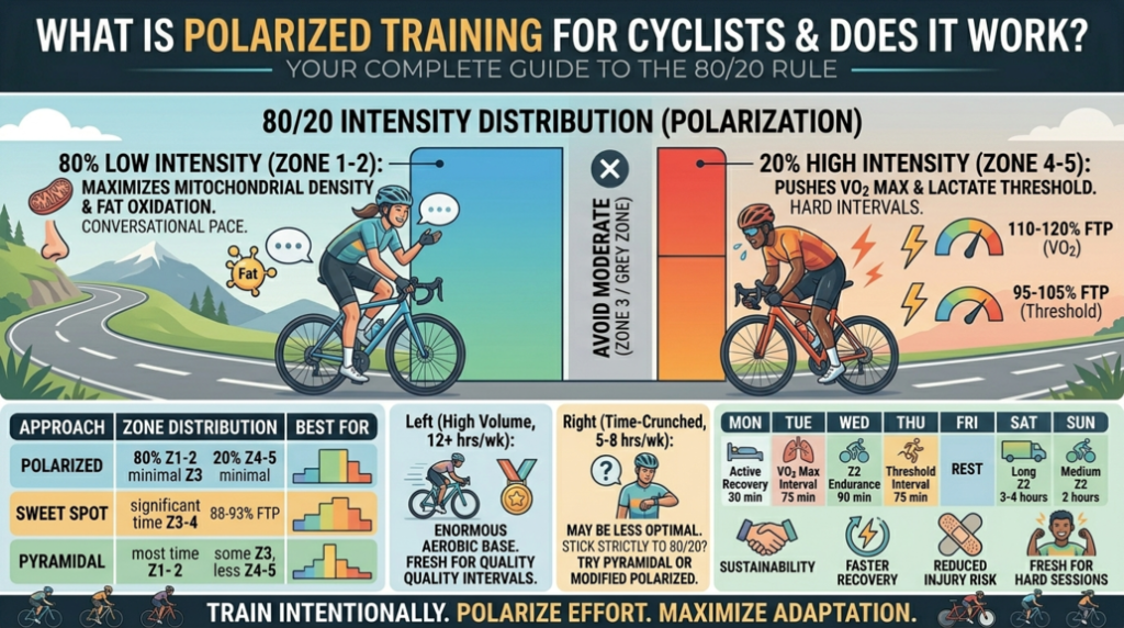 What Is Polarized Training for Cyclists and Does It Work?