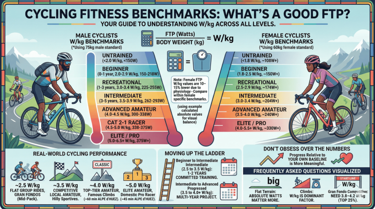 What Is a Good FTP for a Beginner, Intermediate, and Advanced Cyclist?