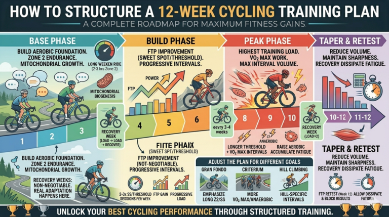 How to Structure a 12-Week Cycling Training Plan